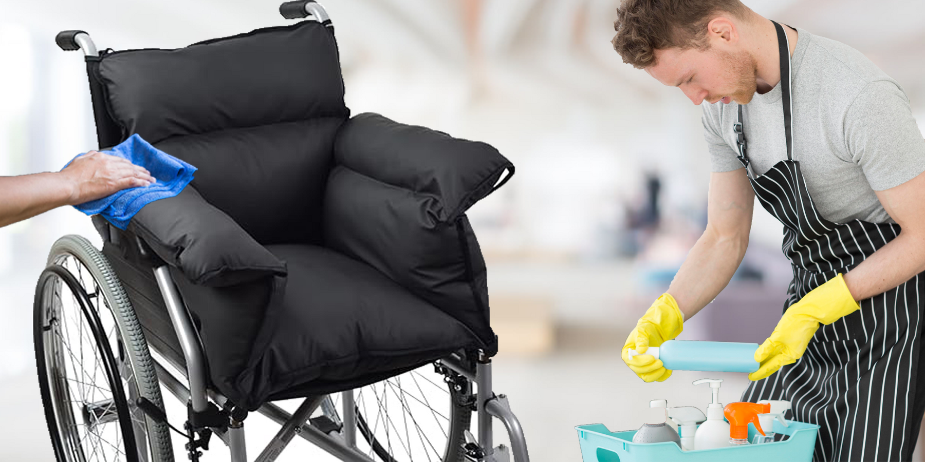 Conseils pour Nettoyer et Désinfecter votre Coussin Anti-escarres 🫧