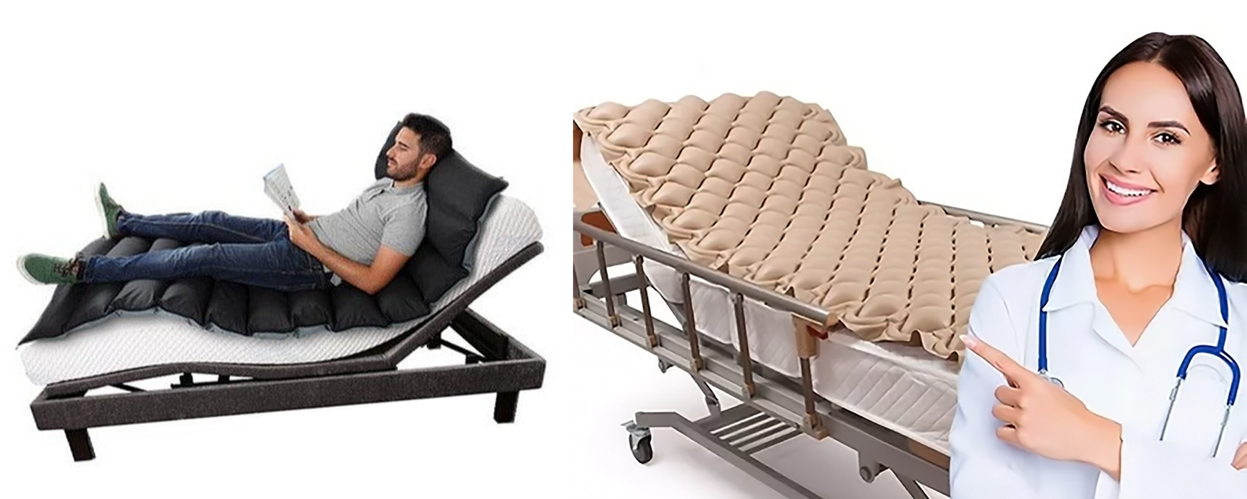 Types de Matelas Anti-escarres🛌🏻