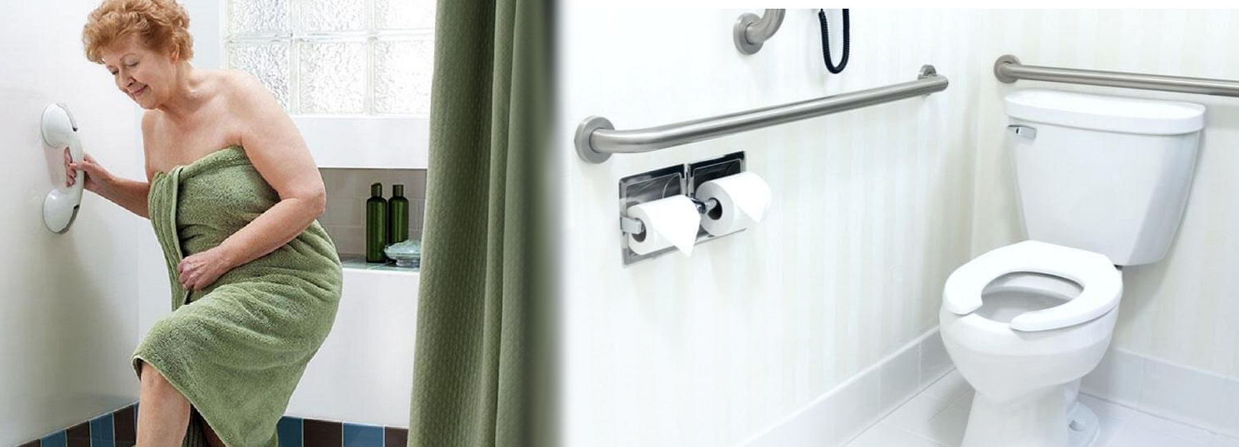 Barres d'Appui pour Salle de Bain et Maison + La Meilleure Protection Antichute 💚