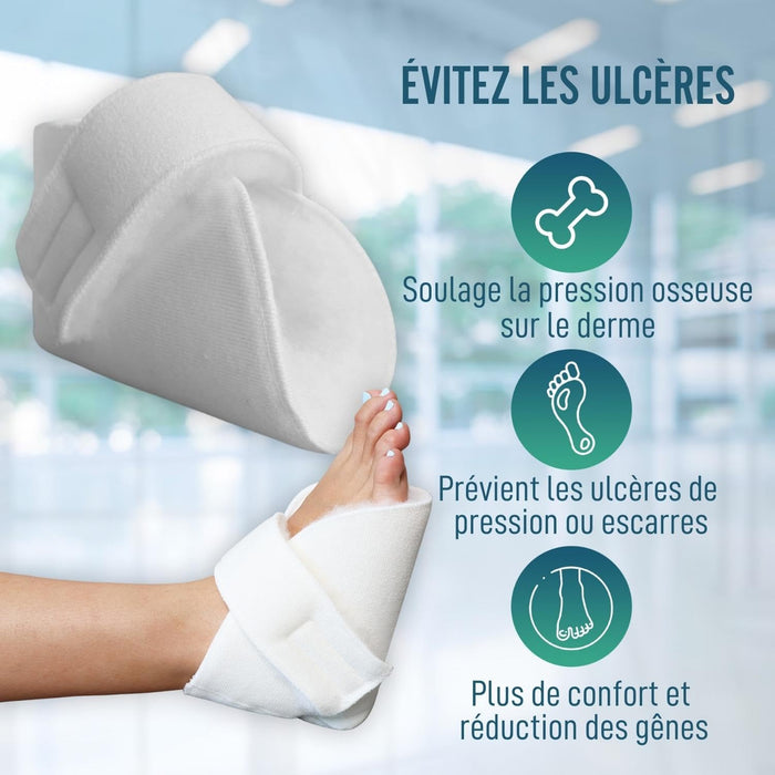 Chaussons Antiescarres Pied Gauche et Pied Droit