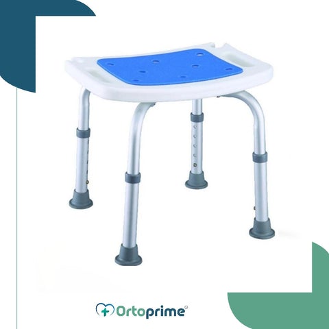 Tabouret de Bain Antidérapant avec Siège Rembourré
