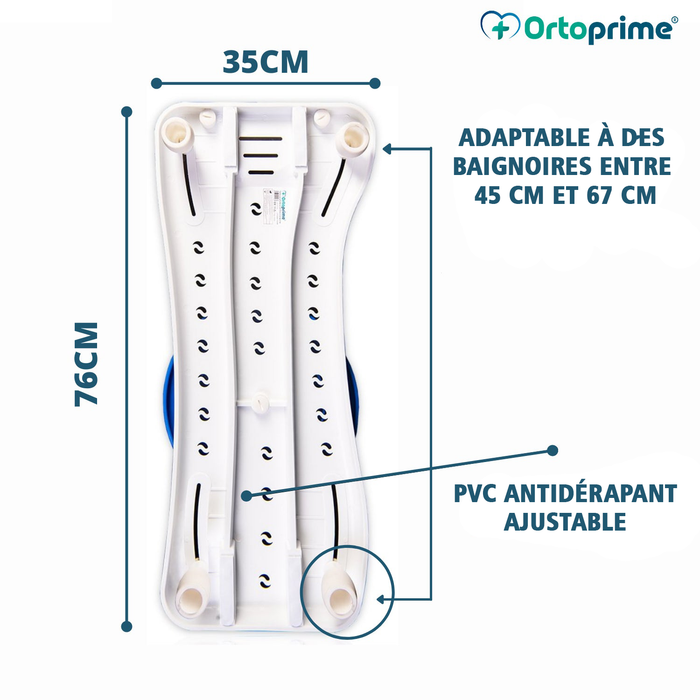 Planche de Transfert Rotative pour Baignoire