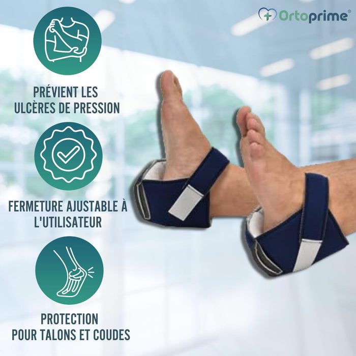 Chaussons Antiescarres Confort | Protections pour Talons et Coudes
