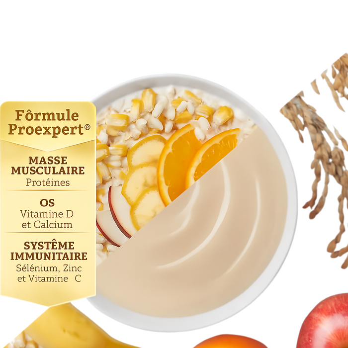 Meritene Céréales avec Protéines pour 13 portions | Multifruits