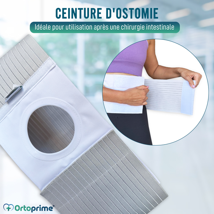 Ceinture post-opératoire Thermorégulatrice pour Colostomie | 3 Tailles