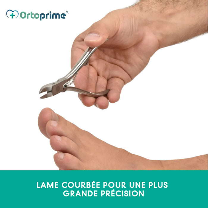 Coupe-ongles Professionnel pour Mains et Pieds OrtoPrime