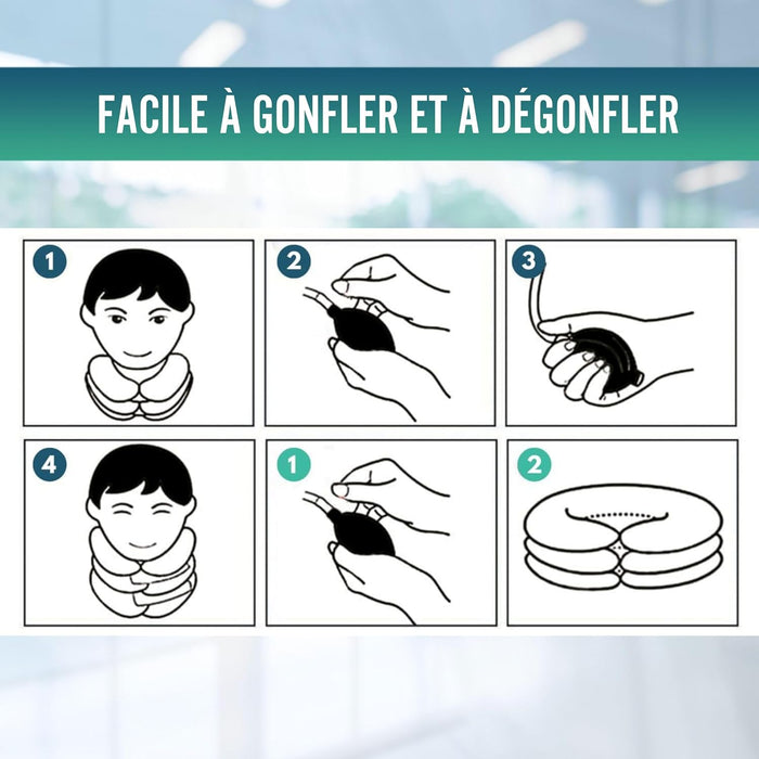 Dispositif de Traction Cervicale avec Pompe