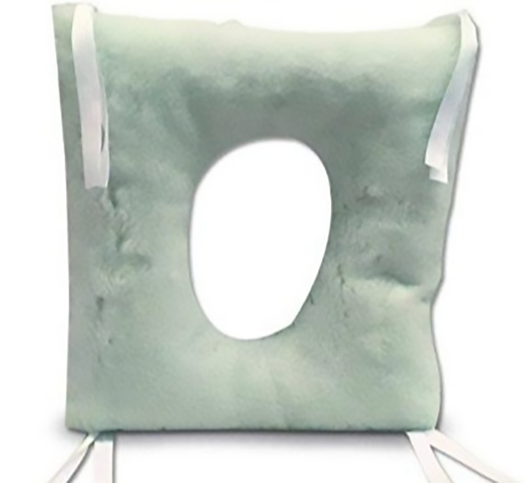Coussin Anti-escarres Carré avec Trou en Coton