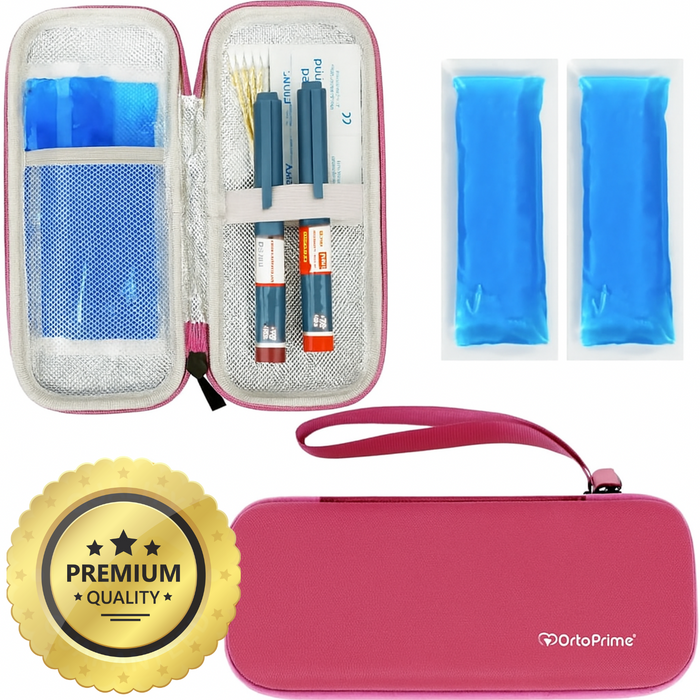 Étui pour Diabétiques | Porte-Insuline avec Gels Réfrigérants