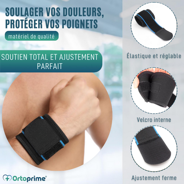 Protège-Poignet Sportif Réglable Protège-Poignet Tendinite