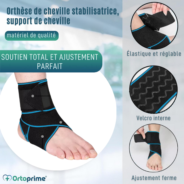 Chevillère Sportive Ajustable | Stabilisateur Entorse Tendinite