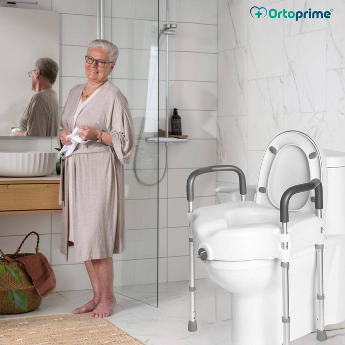 Rehausseur WC 12cm avec Pieds | Universel