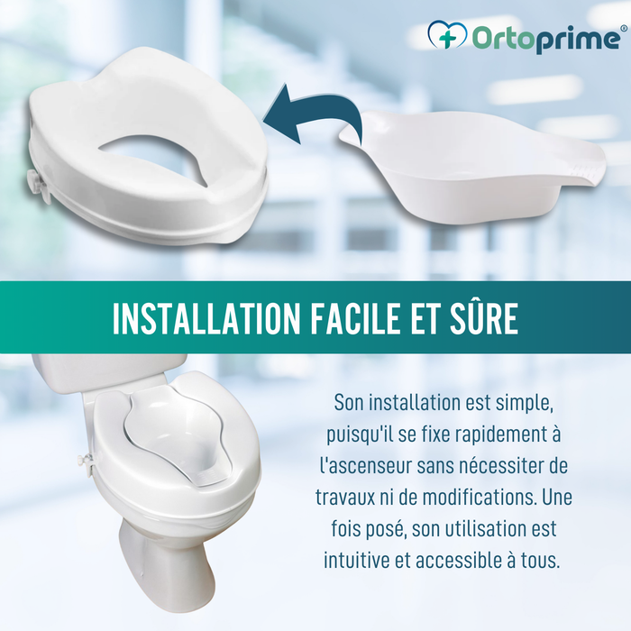 Bidet Portable pour Rehausseur WC | Siège Adaptable