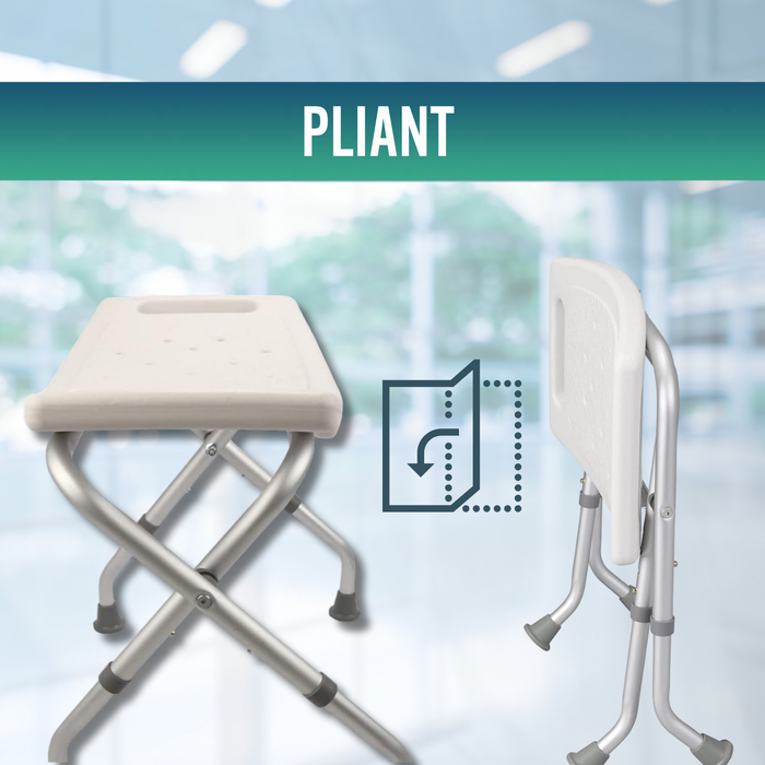 Tabouret de Bain Pliable