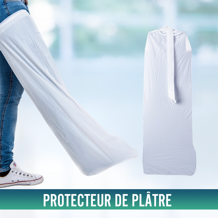 Béquilles Réglables pour Adultes avec Protège-plâtre