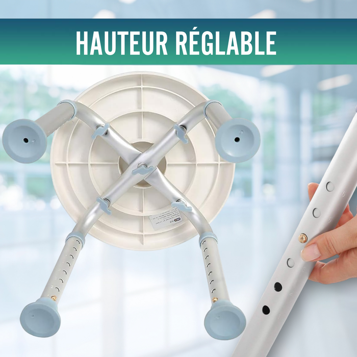 Tabouret de Bain Pivotant