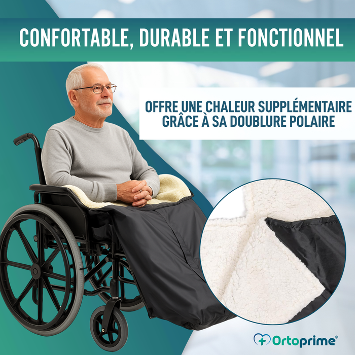 Couverture Thermique pour Fauteuil Roulant | Couverture Imperméable