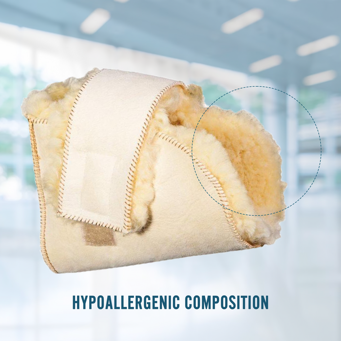 Patuco Anti-escarres Lambskin Premium Pied Droite
