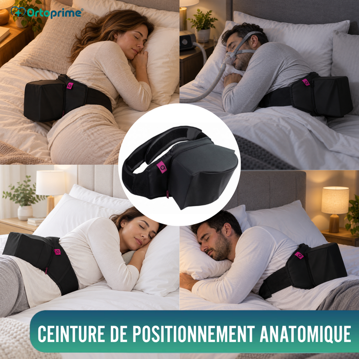 Ceinture avec Coussin de Positionnement Latéral | Apnée du Sommeil