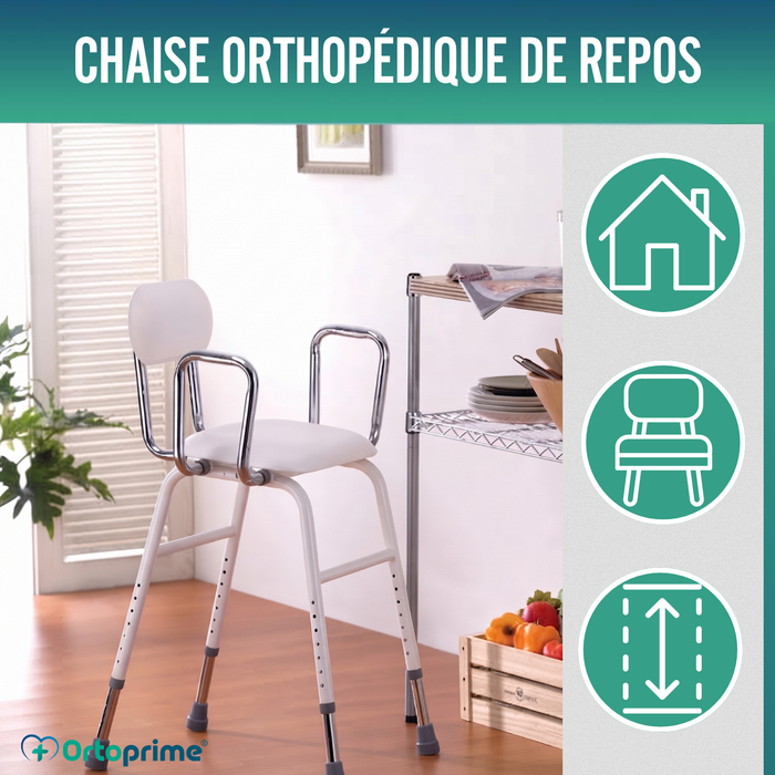 Chaise de Soutien avec Accoudoirs | Hauteur Réglable