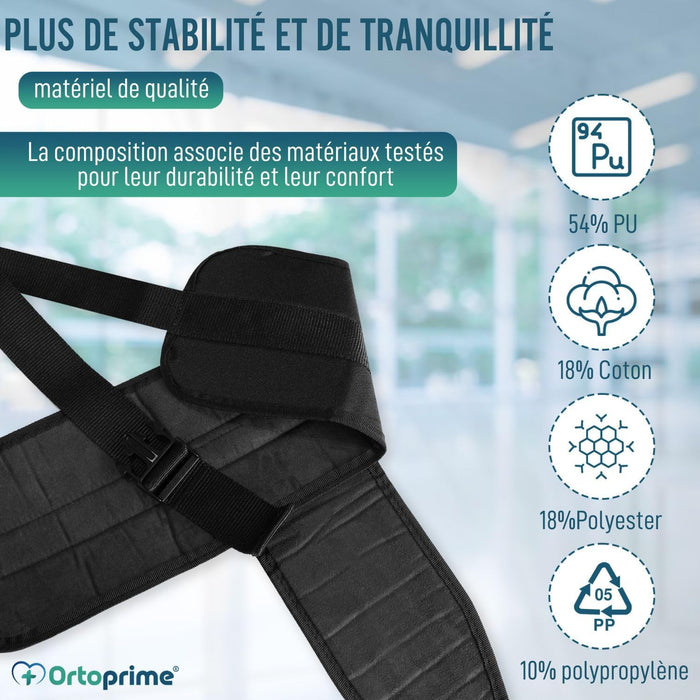 Ceinture de Chaise Roulante Pelvienne Anti-chute