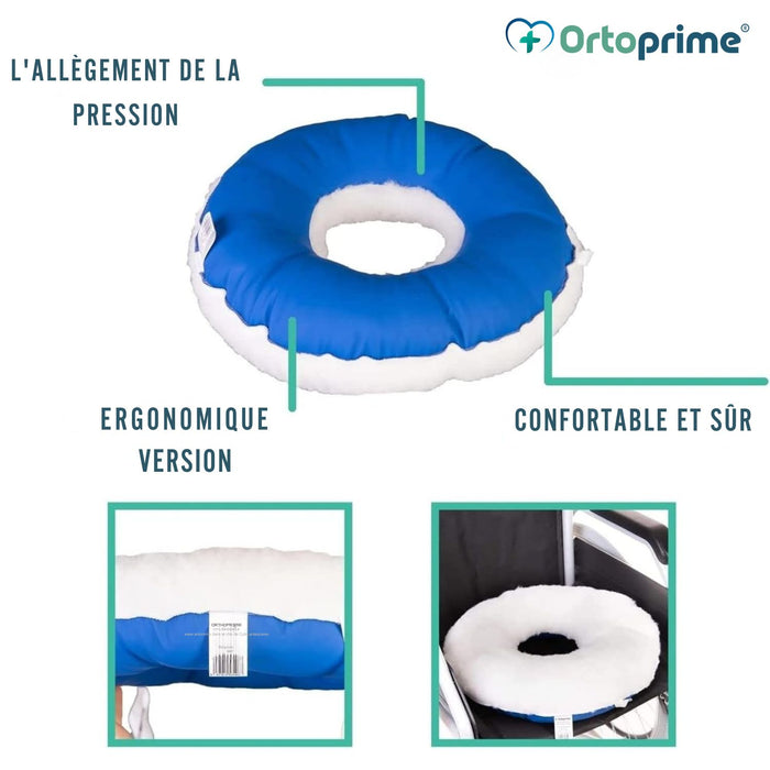Coussin Anti-escarres Rond en Coton