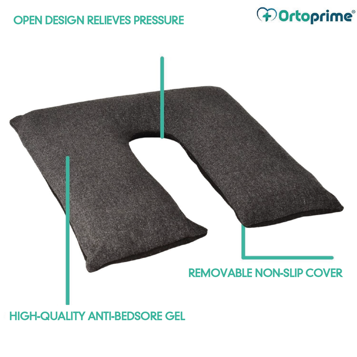 Coussin Anti-escarres en Fer à Cheval à Flottation Liquide
