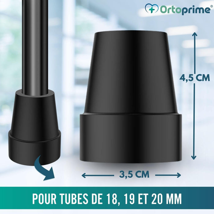 Embouts pour Cannes Antidérapants et Adaptables | 2 unités