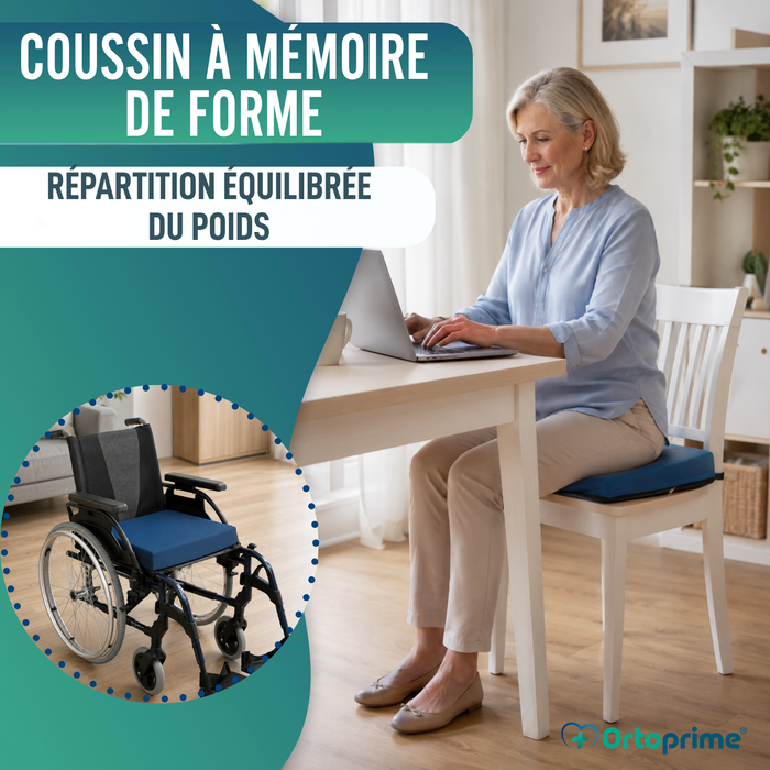 Coussin Anti-escarres Viscoélastique 50kg/m3