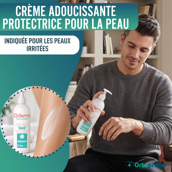 Crème Anti-escarres à l'oxyde de Zinc pour les Peaux Irritées | Distributeur 500 ml
