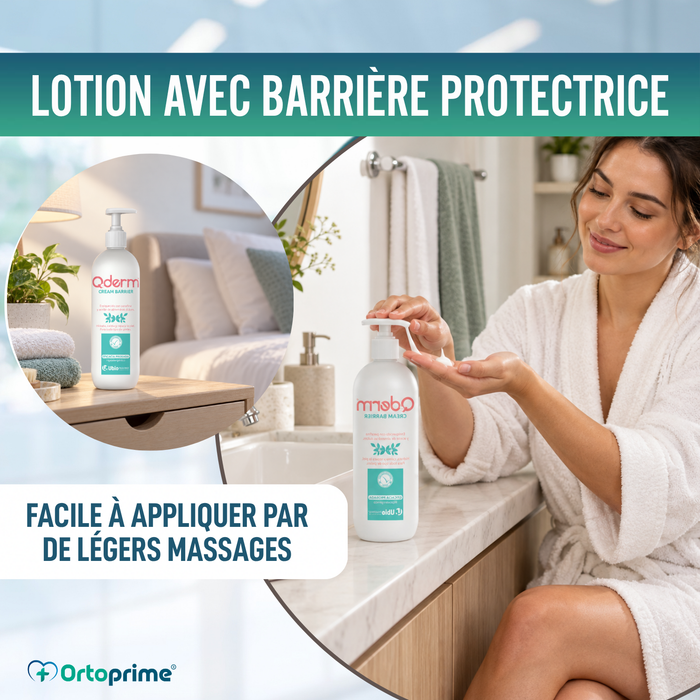 Crème Anti-escarres à l'oxyde de Zinc pour les Peaux Irritées | Distributeur 500 ml