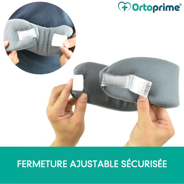 Collier cervical souple ergonomique avec sangles réglables