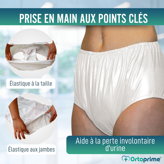 Culotte pour l'incontinence des Adultes | Six Tailles