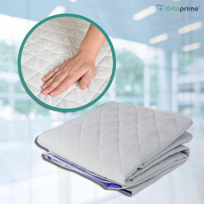 Protège-matelas Absorbant Réutilisable pour lit 135 cm, 4,65 litres/m²
