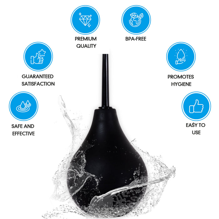 Irrigateur à Lavement en Forme de Poire