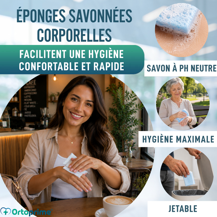 Éponges Jetables pour Bébés et Adultes