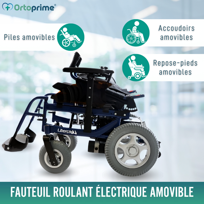 Fauteuil roulant électrique adaptable | Positions multiples