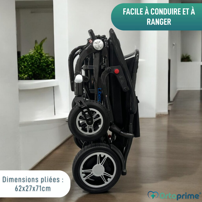 Fauteuil Roulant Électrique Haute Performance Transportable