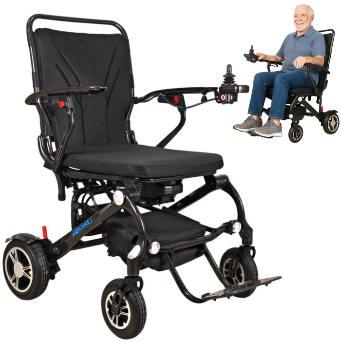 Fauteuil Roulant Électrique Haute Performance Transportable