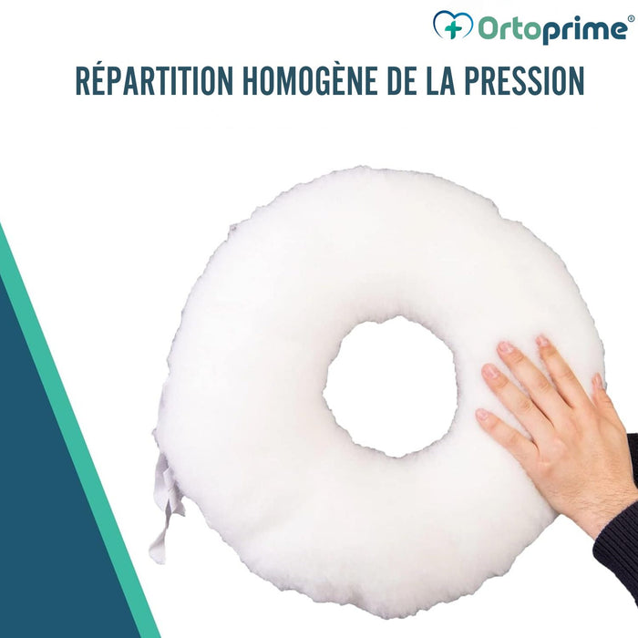 Coussin Anti-escarres Rond en Coton