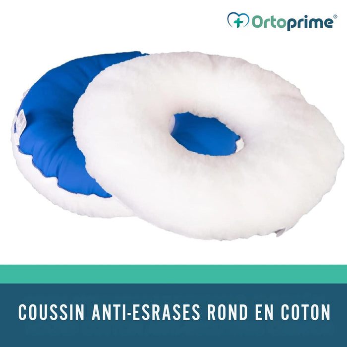 Coussin Anti-escarres Rond en Coton