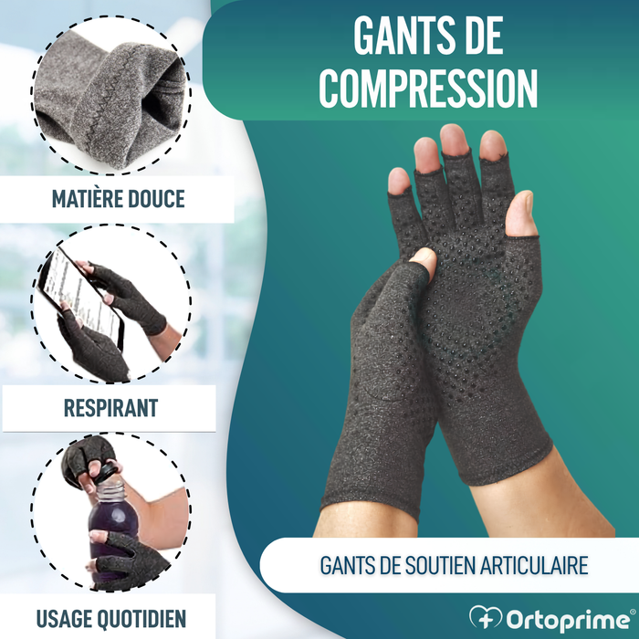 Pack de Gants de Compression Arthrite et Arthrose