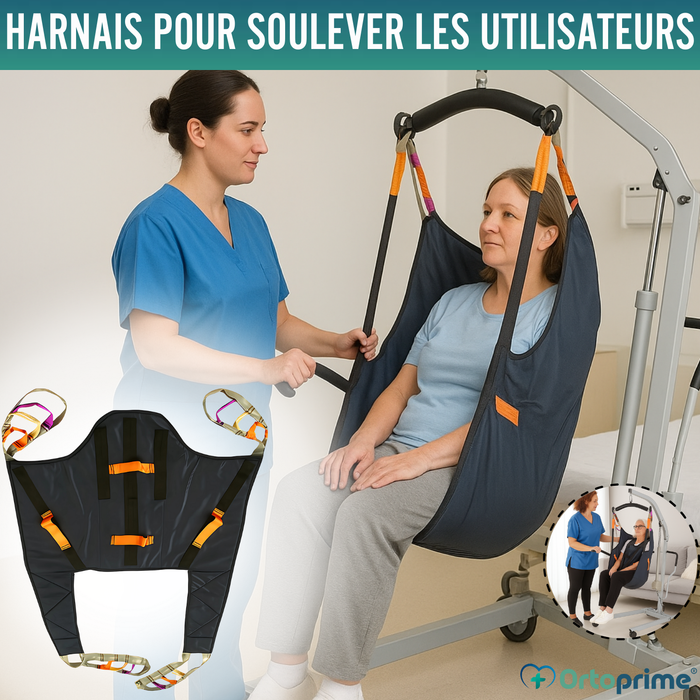 Harnais Orthopédique avec Support pour Grue de Transfert