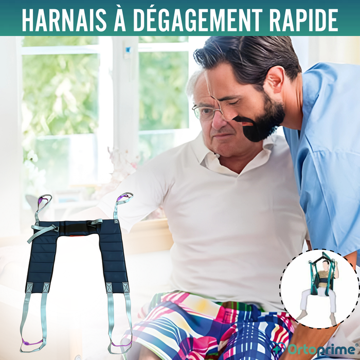 Harnais Ergonomique à Réglage Rapide pour Grue de Transfert