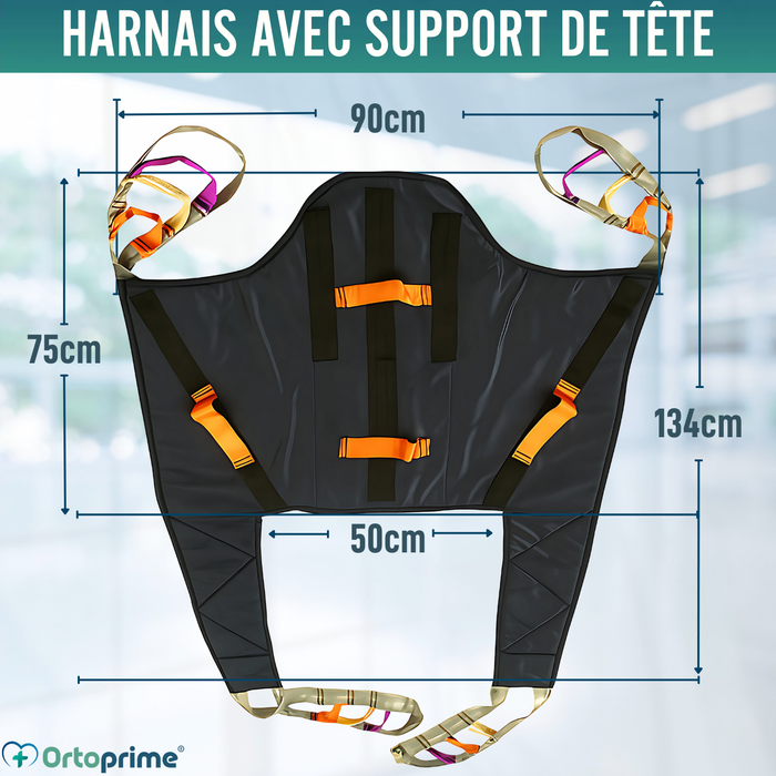 Harnais Orthopédique avec Support pour Grue de Transfert