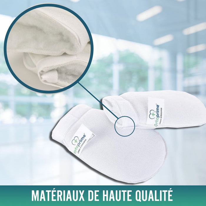 Gant de protection anti-escarres pour fauteuil roulant
