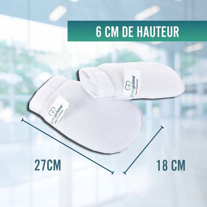 Gant de protection anti-escarres pour fauteuil roulant