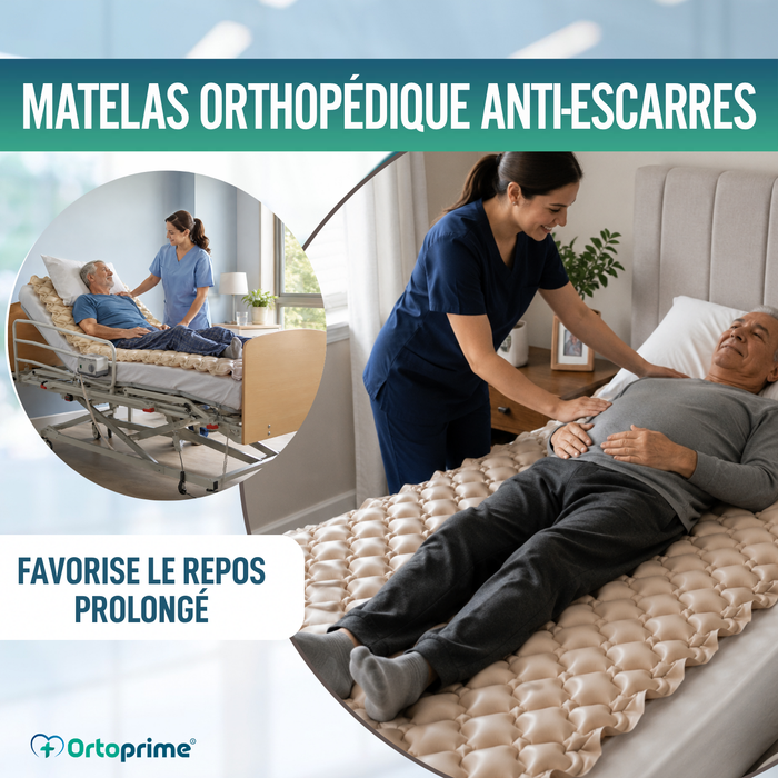 Matelas anti-escarres avec compresseur CONFORT CARE
