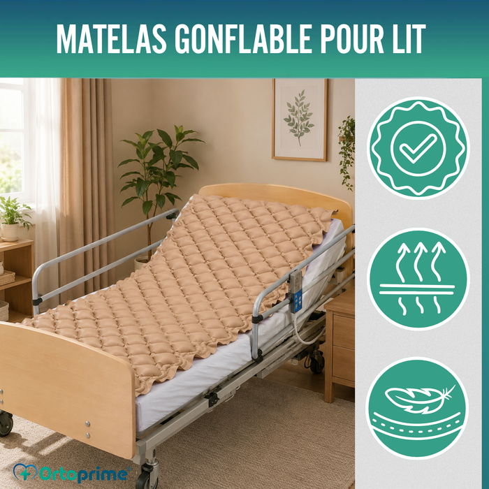 Matelas Antiescarres avec Compresseur ECO PLUS
