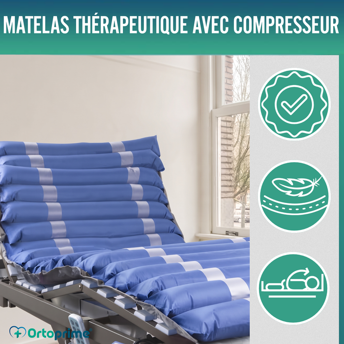 Matelas anti-escarres à Cellules Interchangeables Compresseur